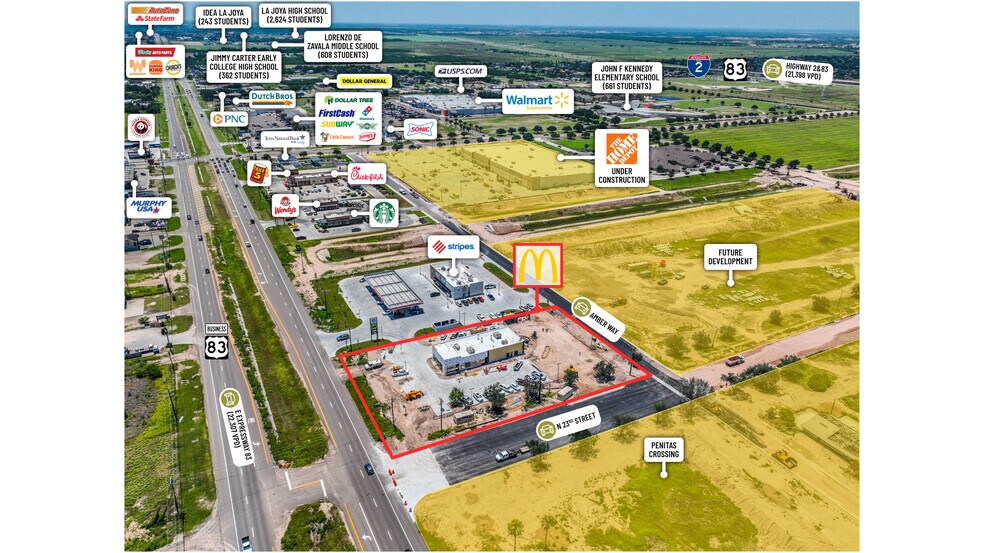 More Photos Of Hwy 83 & 23rd st, Penitas Fast Food For Sale