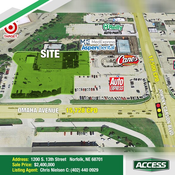 More Photos Of 1308 W Omaha Ave, Norfolk Freestanding For Sale