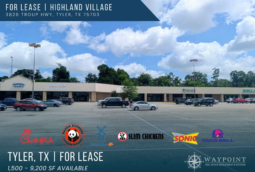 Primary Photo Of 3826-3900 Troup Hwy, Tyler Storefront For Lease