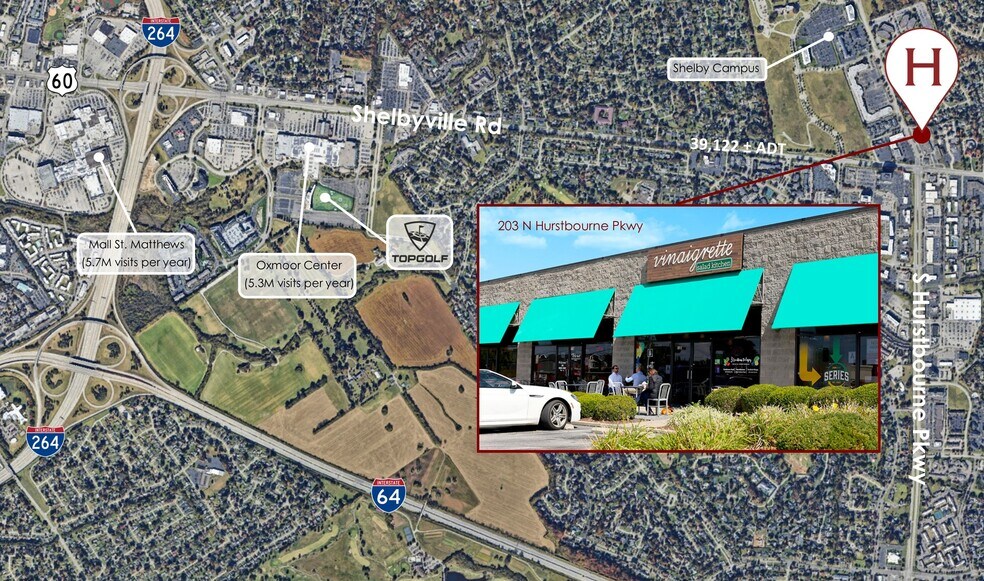 More Photos Of 203 N Hurstbourne Pky, Louisville General Retail For Lease