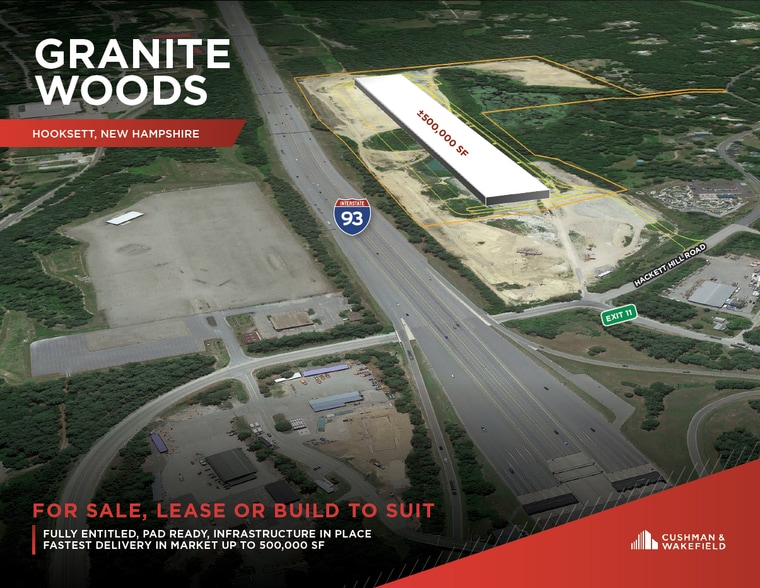 Primary Photo Of 47 Hackett Hill Rd, Hooksett Distribution For Sale