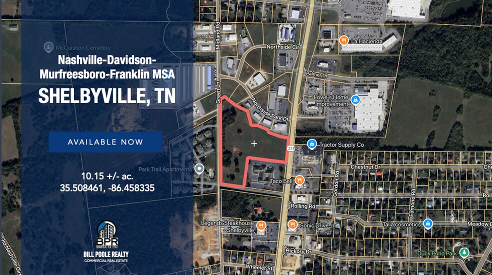 More Photos Of 1701 N Main St, Shelbyville Land For Sale