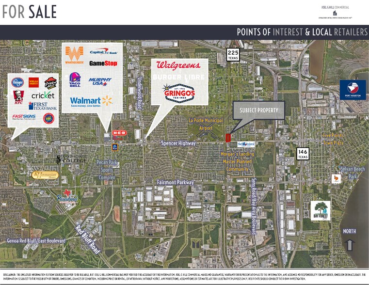 More Photos Of Spencer Hwy @ Boyett Street, La Porte Land For Sale