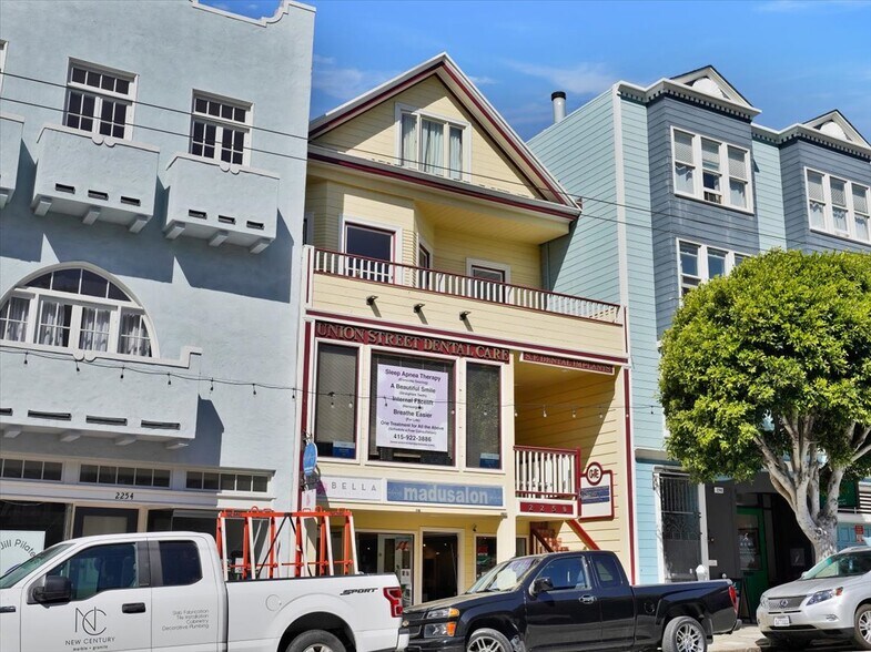 More Photos Of 2250 Union St, San Francisco Storefront Retail Office For Lease