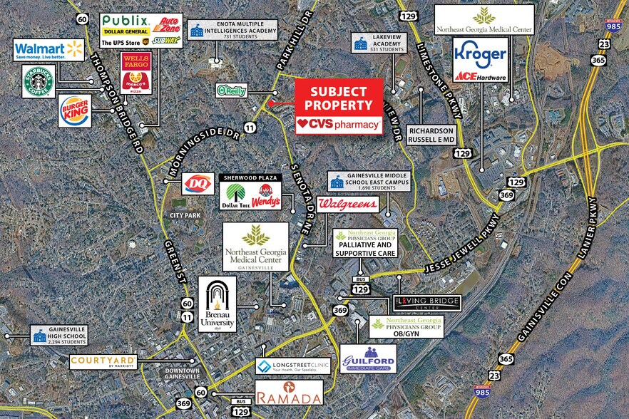 More Photos Of 1400 Park Hill Dr, Gainesville Drugstore For Sale