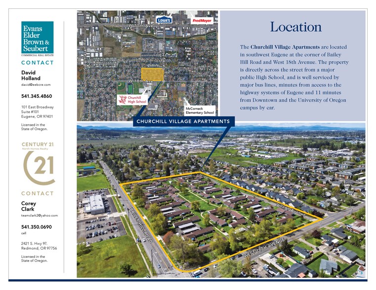 More Photos Of West 18th Ave & Bailey Hill Road, Eugene Apartments For Sale