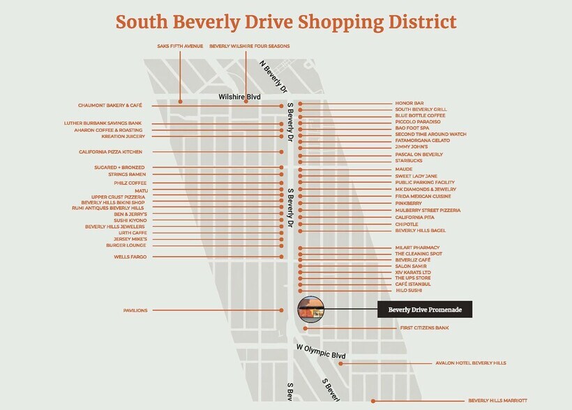 More Photos Of 328 S Beverly Dr, Beverly Hills General Retail For Lease