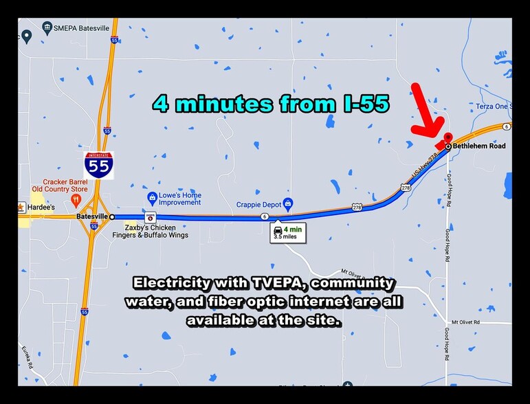 More Photos Of 20731 Highway 6 E, Batesville Land For Sale