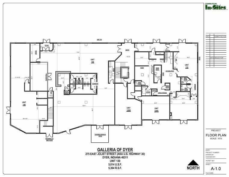 More Photos Of 425 Joliet St, Dyer Unknown For Lease