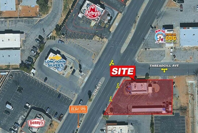 Primary Photo Of 9570 Dyer St, El Paso Land For Lease