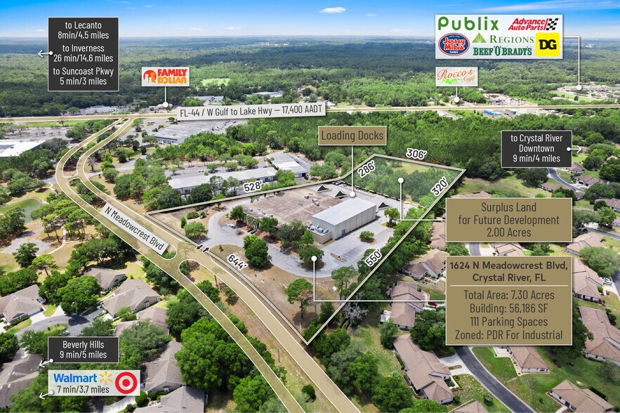 More Photos Of 1624 N Meadowcrest Blvd, Crystal River Manufacturing For Lease