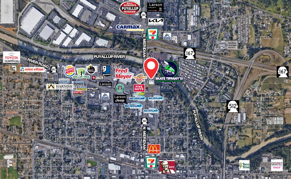 More Photos Of 1113 N Meridian, Puyallup Skating Rink For Sale