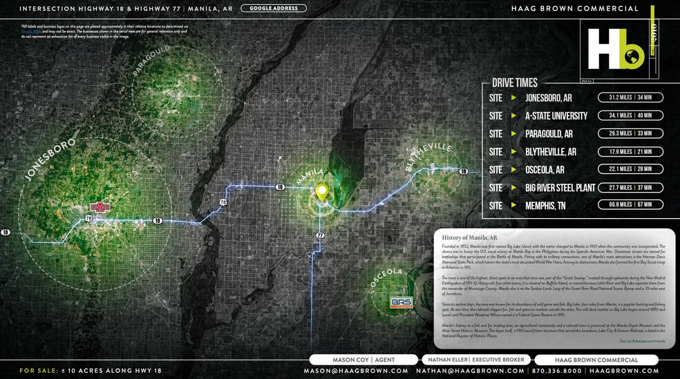 More Photos Of Hwy 18 Intersection of Hwy 18 and 77 Hwy, Manila Land For Sale