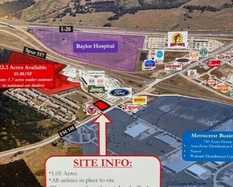 Primary Photo Of 1081 FM 148, Terrell Land For Sale