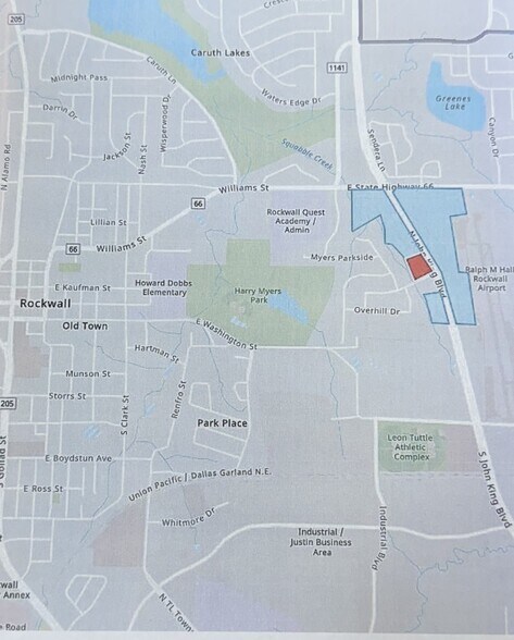 More Photos Of John King Blvd. @ HWY 66, Rockwall Land For Sale