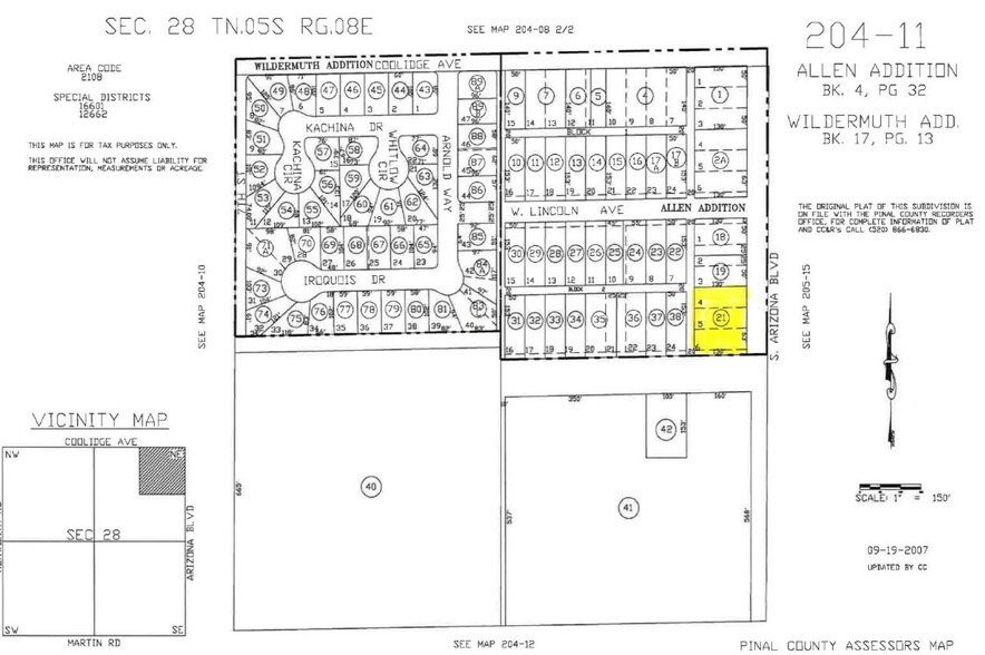 More Photos Of 680 S Arizona Blvd, Coolidge Land For Sale