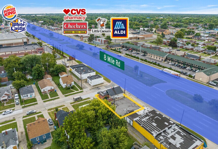 More Photos Of 14693 E 8 Mile Rd, Warren Fast Food For Sale