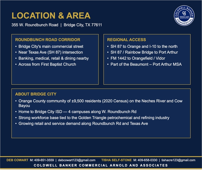 More Photos Of 355 W Round Bunch Rd, Bridge City Office For Lease