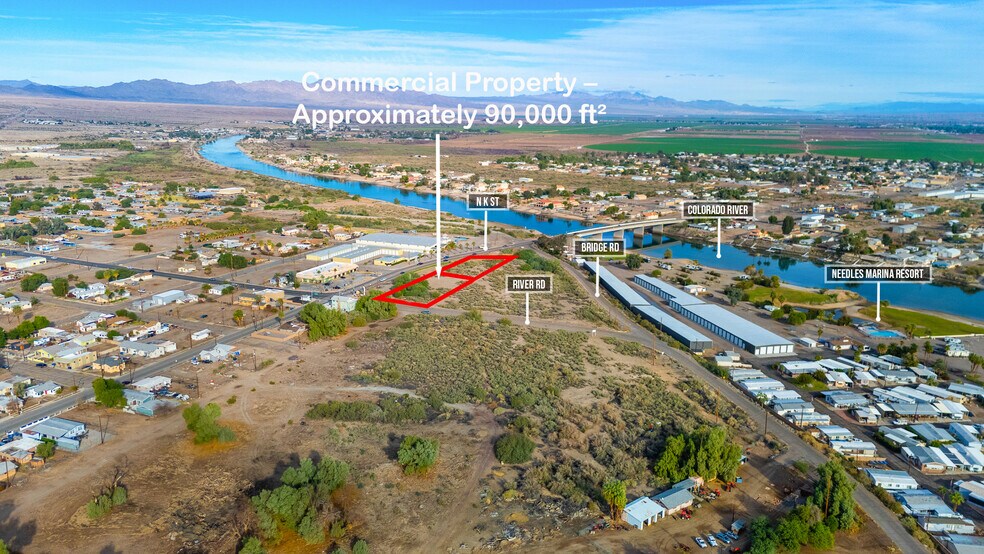 Primary Photo Of 601 North K Street, Needles Land For Sale