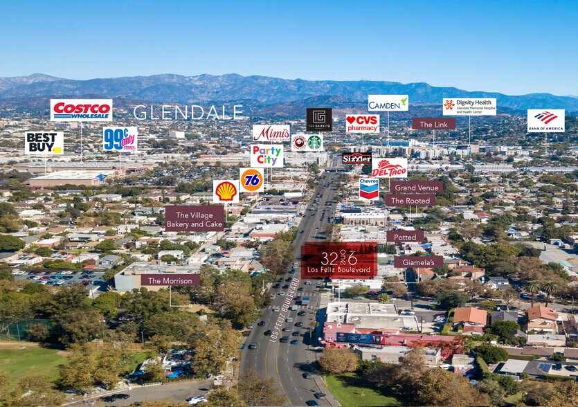 More Photos Of 3214-3220 Los Feliz Blvd, Los Angeles Storefront Retail Office For Sale