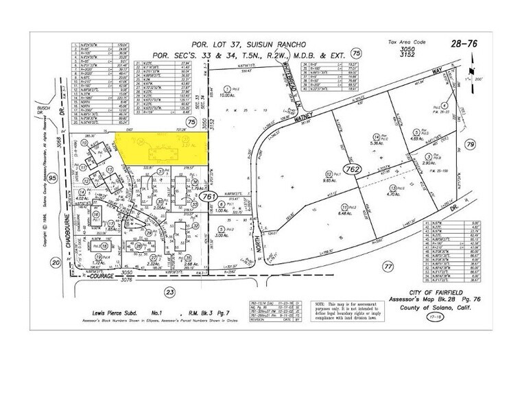 More Photos Of 540 Chadbourne Rd, Fairfield Land For Sale