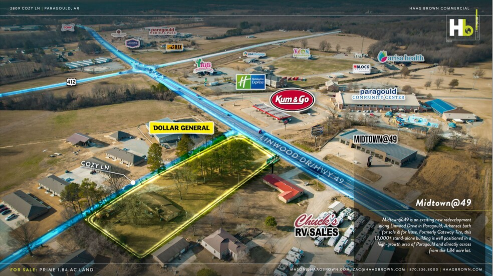 More Photos Of 2809 Cozy Ln, Paragould Land For Sale