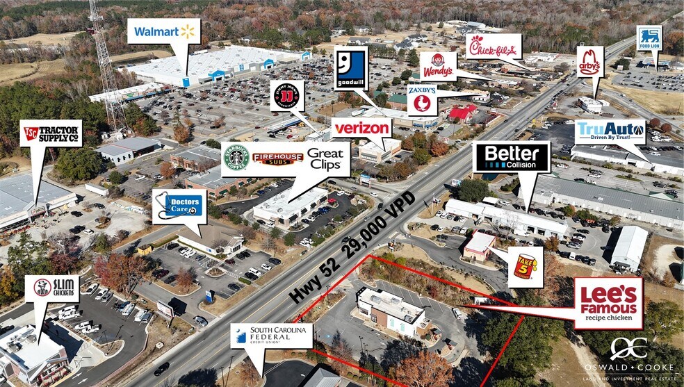 More Photos Of 460 N Hwy 52, Moncks Corner Fast Food For Sale