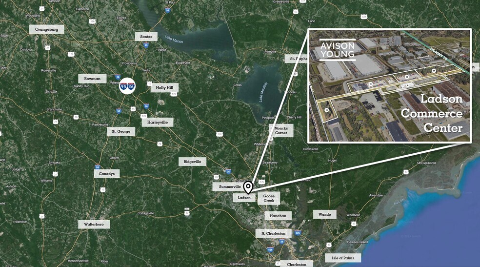 More Photos Of 8016 Commerce Center Rd, Ladson Land For Lease