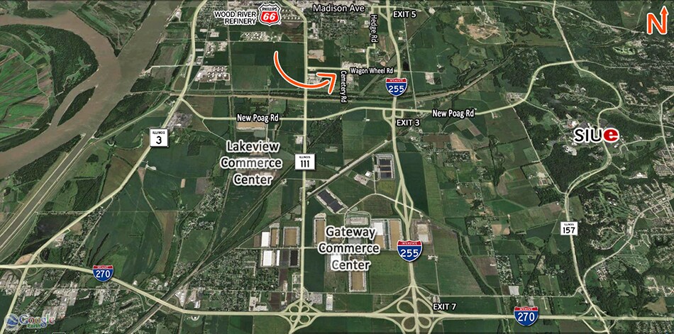 More Photos Of 4135 Cemetery Rd, Roxana Land For Sale