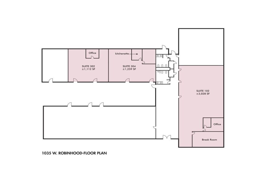 More Photos Of 1035 W Robinhood Dr, Stockton Office For Lease