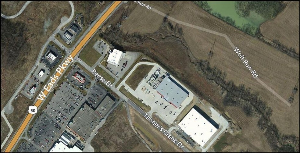 Primary Photo Of Tanners Creek Dr @ Route 50, Lawrenceburg Land For Lease
