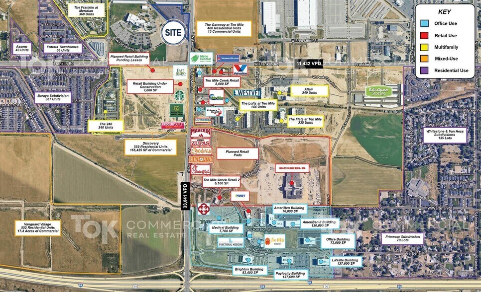 More Photos Of 175 N Ten Mile Rd, Meridian Land For Sale