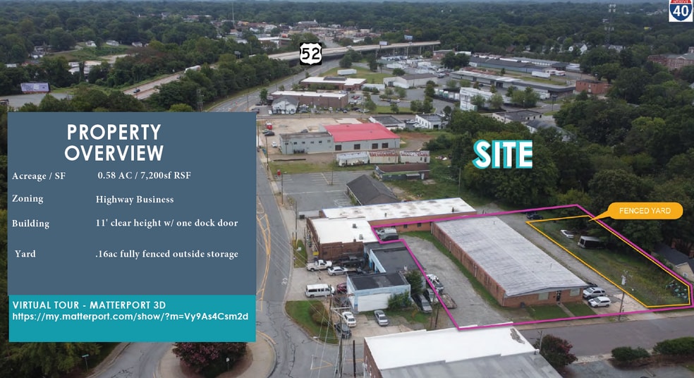 Primary Photo Of 1701 Lomond St, Winston-Salem Warehouse For Lease