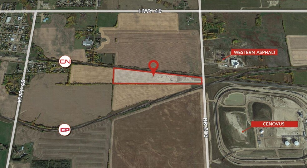 Primary Photo Of Highway 45 @ Range Road 203, Bruderheim Land For Sale