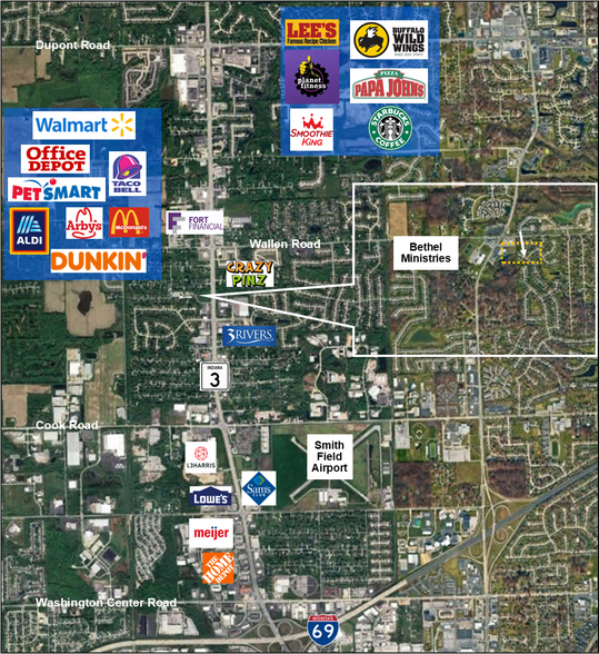 Primary Photo Of 8425 Lima Rd, Fort Wayne Land For Sale