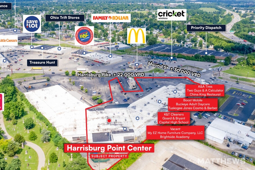 More Photos Of 612-660 Harrisburg Pike, Columbus Storefront For Sale