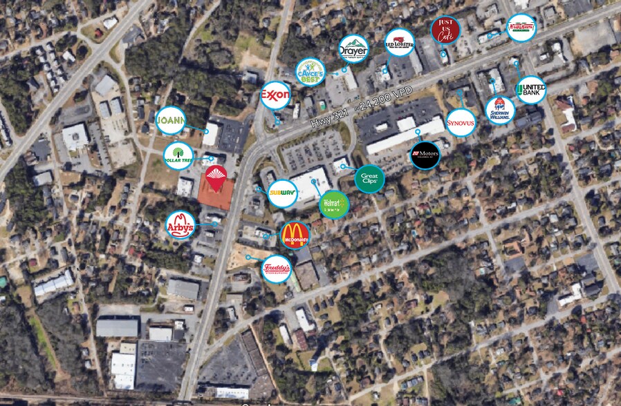 More Photos Of 1220 Charleston Hwy, West Columbia Land For Lease