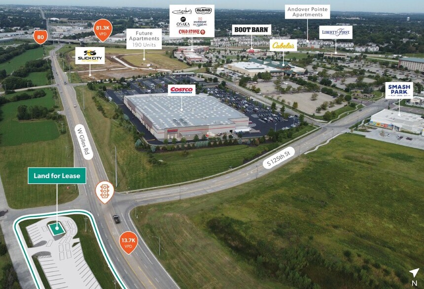 More Photos Of SEC S 125th Street @ W Giles Road, La Vista Land For Lease