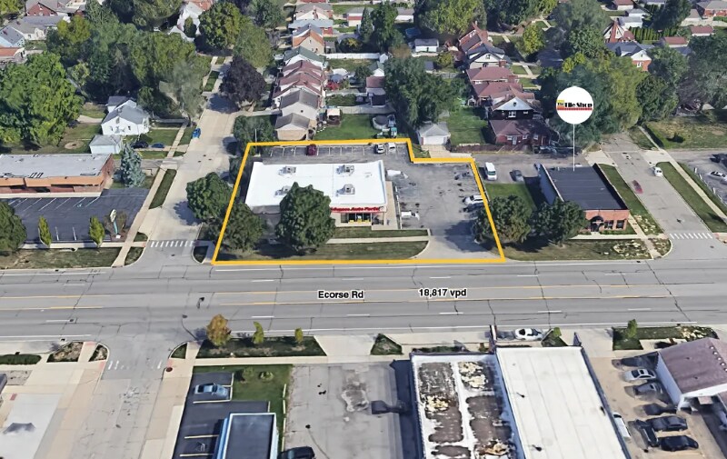 More Photos Of 19040 Ecorse Rd, Allen Park General Retail For Sale