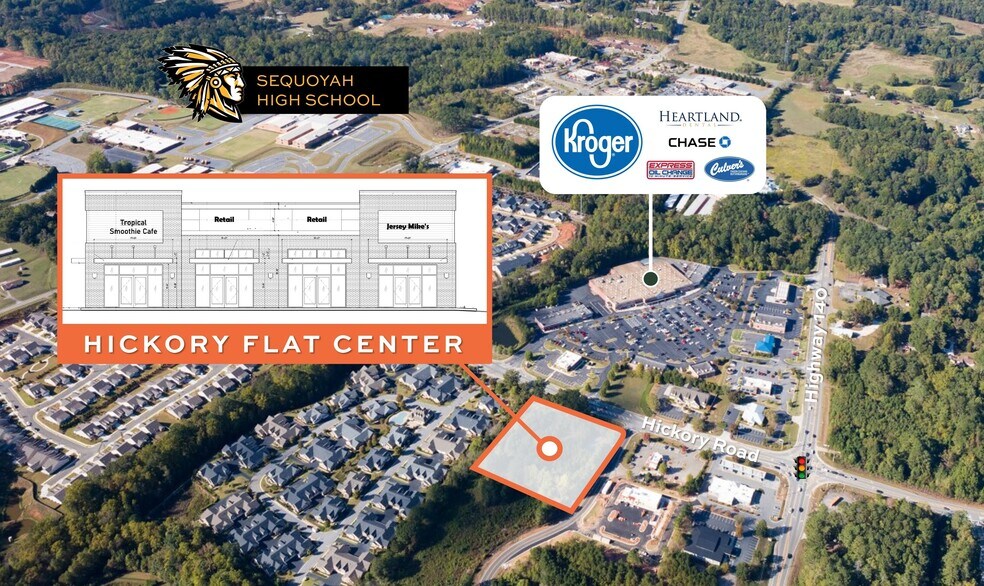 Primary Photo Of 110 Orchards Circle Dr, Canton Freestanding For Lease