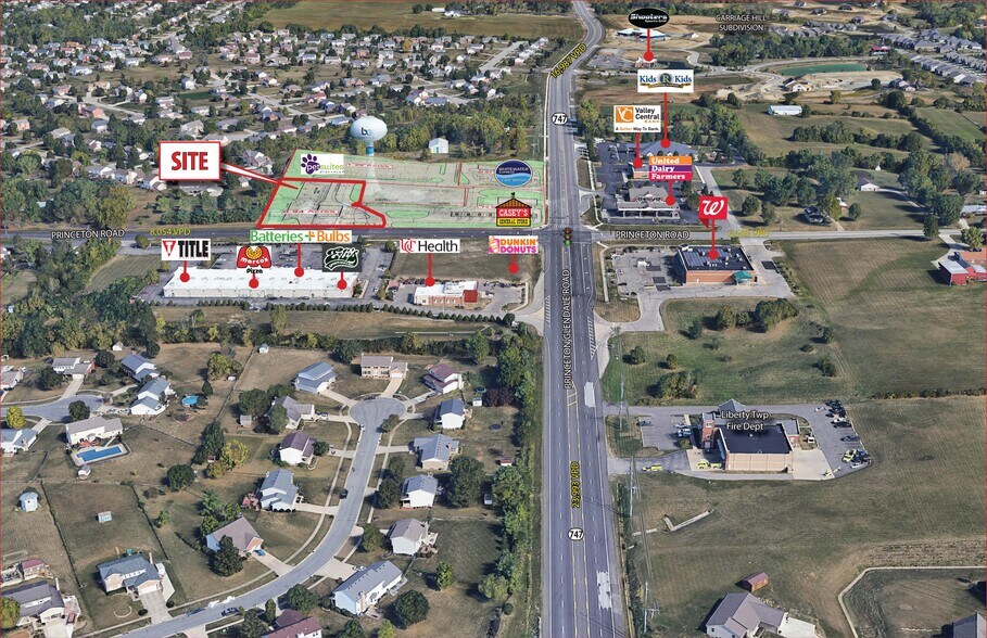 Primary Photo Of Princeton Glendale Rd @ Princeton Rd, Liberty Twp Land For Lease