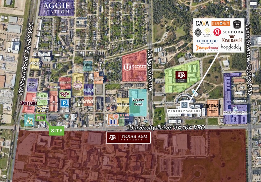 More Photos Of 250 Church ave, College Station General Retail For Lease