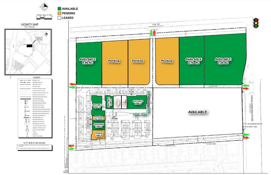 More Photos Of 1469 FM 741, Crandall General Retail For Lease