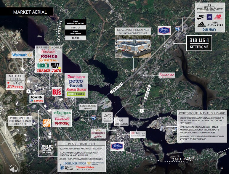 More Photos Of 318 Us Route 1, Kittery General Retail For Sale