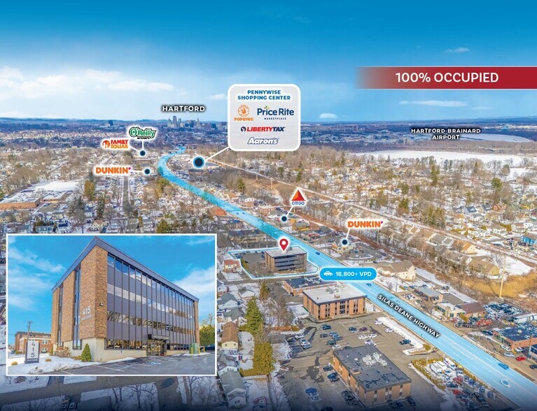 More Photos Of 415 Silas Deane Hwy, Wethersfield Office For Lease