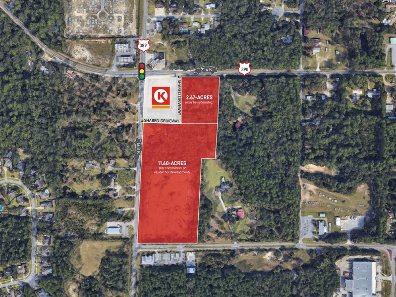 Primary Photo Of Hwy 389 @ Hwy 390, Lynn Haven Land For Sale