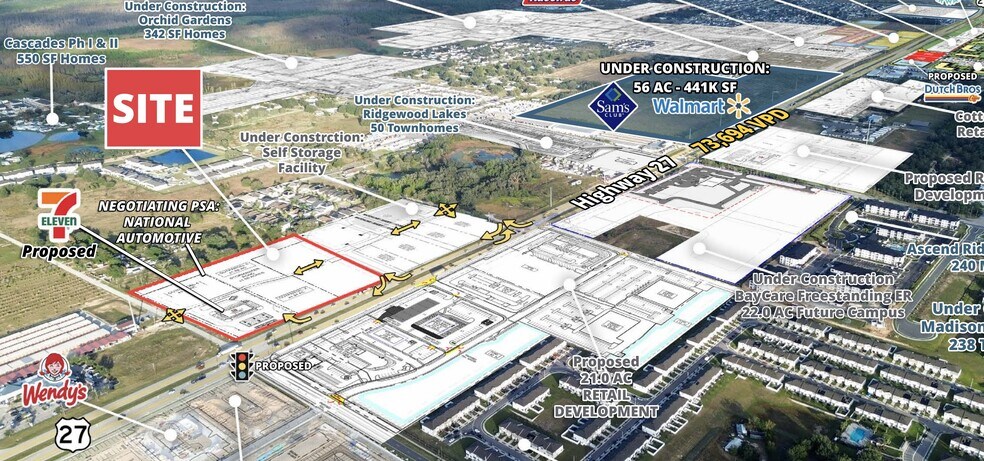 More Photos Of US Highway 27 & Holly Hill Tank Rd, Davenport Land For Lease