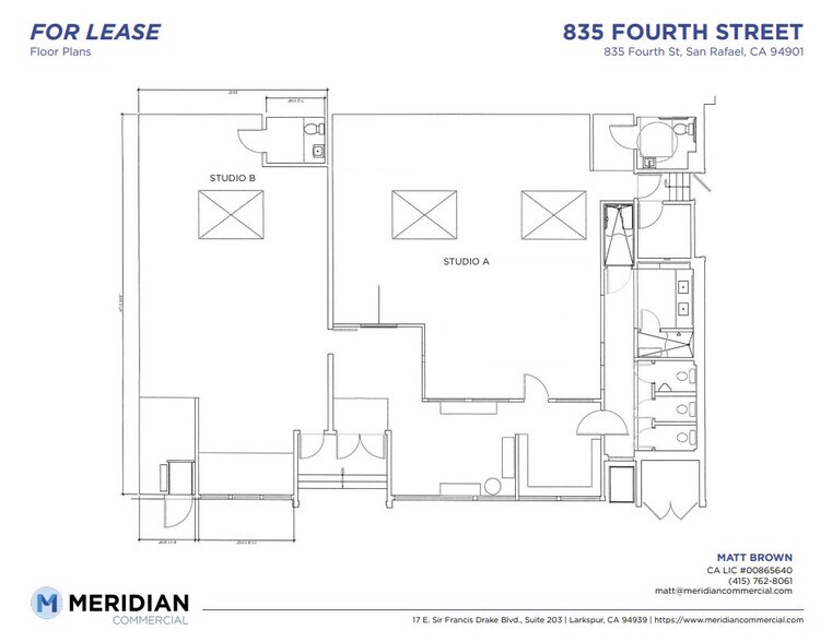 More Photos Of 835 4th St, San Rafael Storefront For Lease