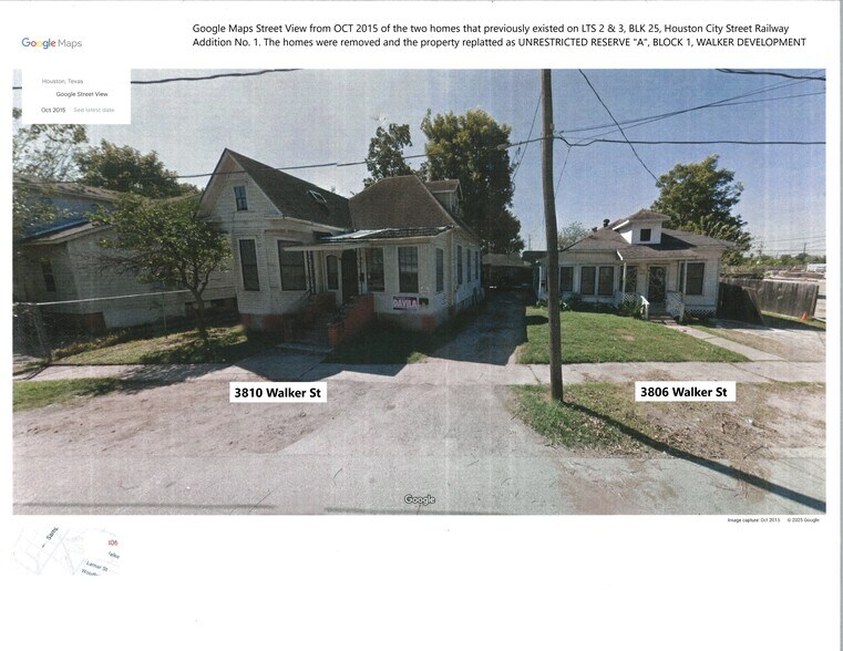 More Photos Of 3810 Walker St, Houston Land For Sale
