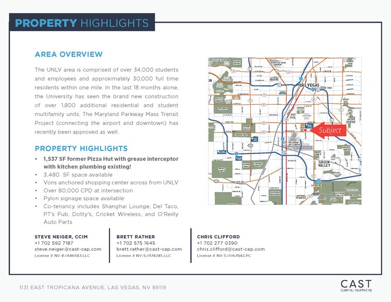 More Photos Of 1131 E Tropicana Ave, Las Vegas Unknown For Lease